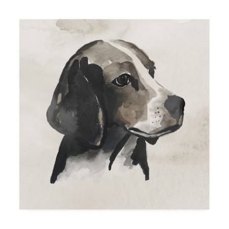 Grace Popp 'Inked Dogs Ii' Canvas Art,14x14